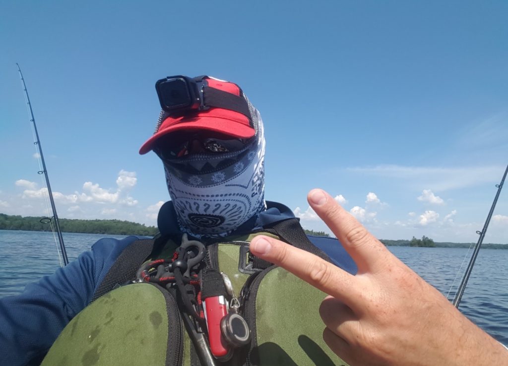 Another succesful day on the water: author Ben Martin explored Opinicon Lake in-depth, kayaking and angling amidst the beauty of Ontario wilderness. A key to being able to fully rejuvenate in between expeditions was having a comfortable place to stay – Opinicon Pines Resort.